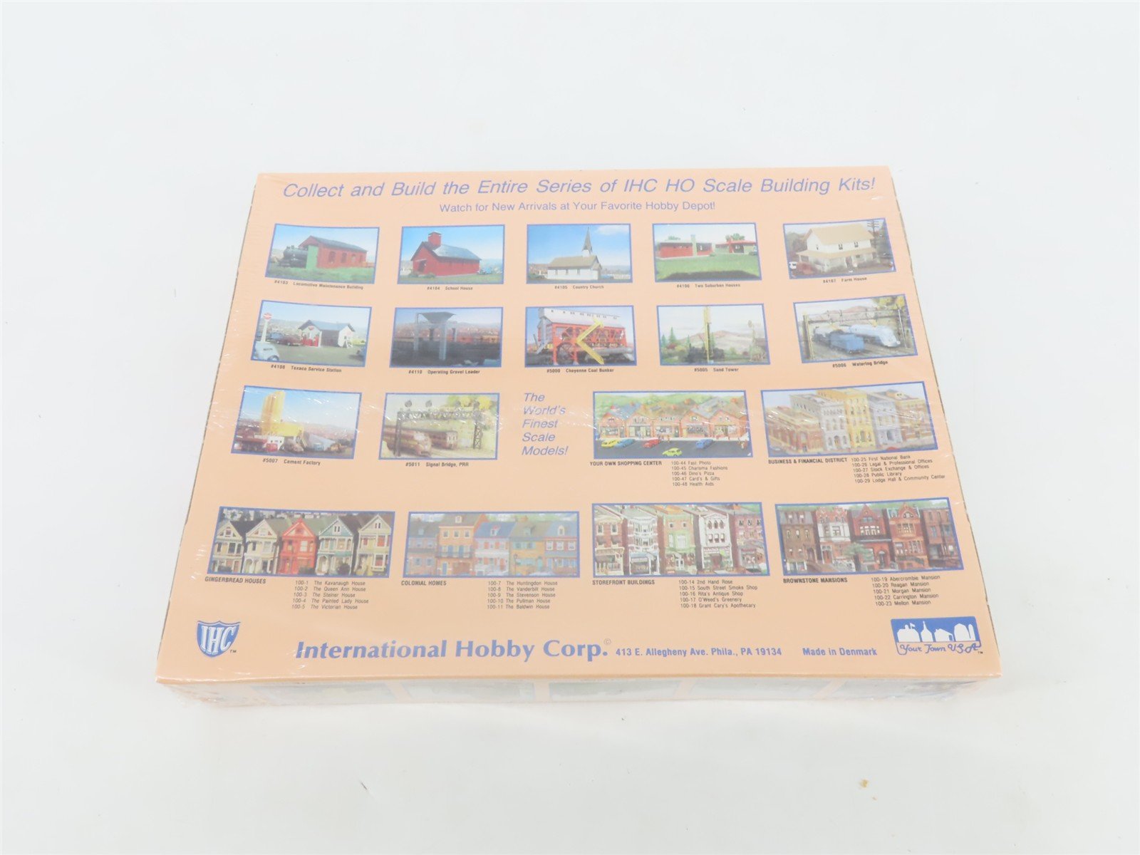 HO 1/87 Scale IHC Your Town USA Kit 7001 Packing House - SEALED