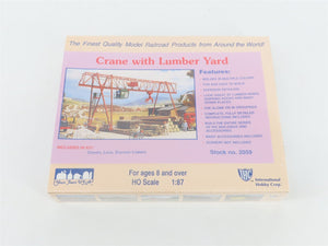 HO 1/87 Scale IHC Your Town USA Kit 2059 Crane w/ Lumber Yard - SEALED