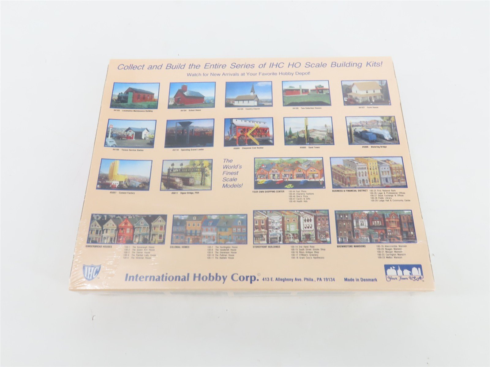 HO 1/87 Scale IHC Your Town USA Kit 2059 Crane w/ Lumber Yard - SEALED