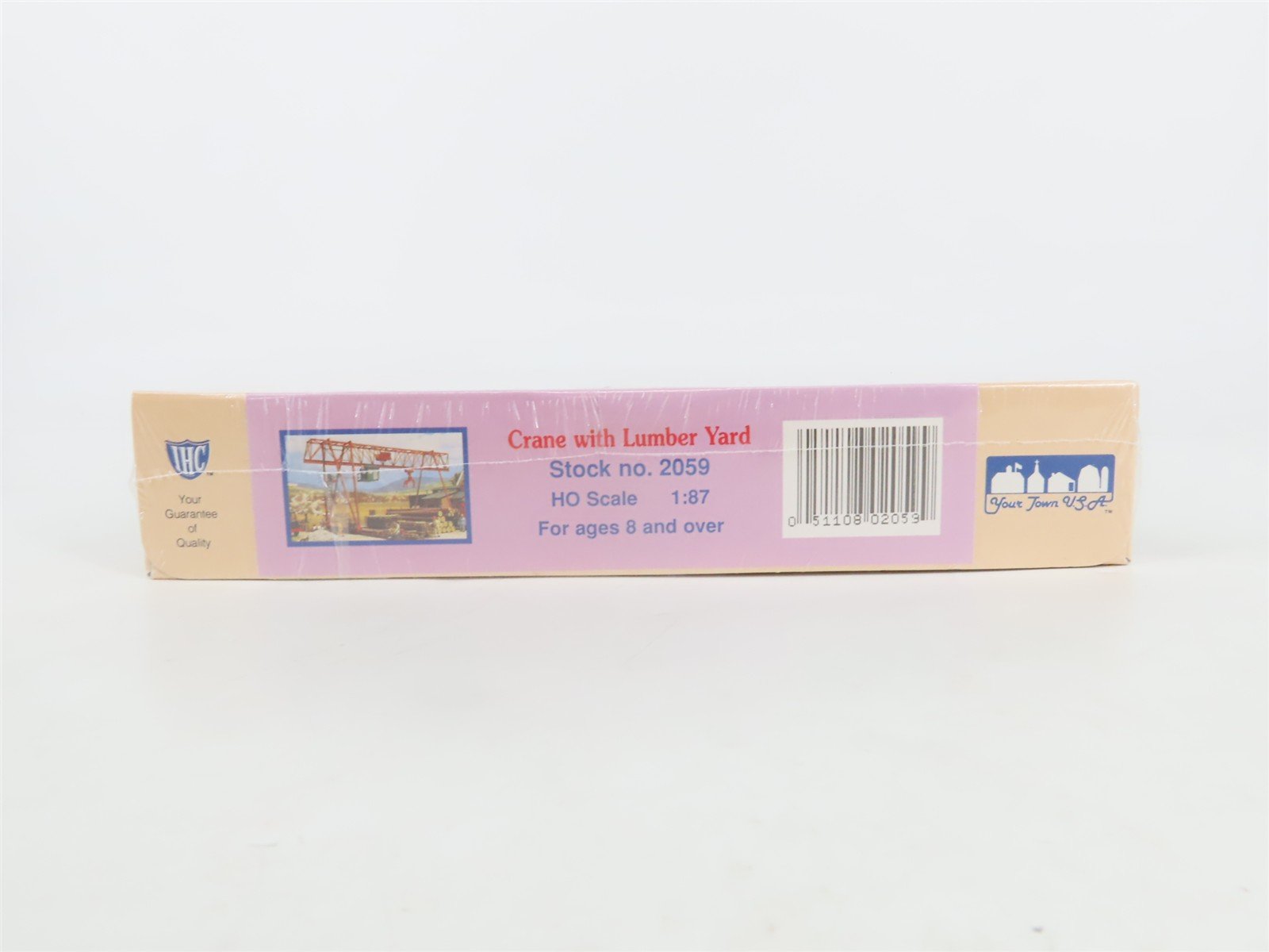 HO 1/87 Scale IHC Your Town USA Kit 2059 Crane w/ Lumber Yard - SEALED