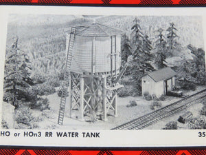 HO 1/87 Scale Campbell Kit 356 Railroad Water Tank