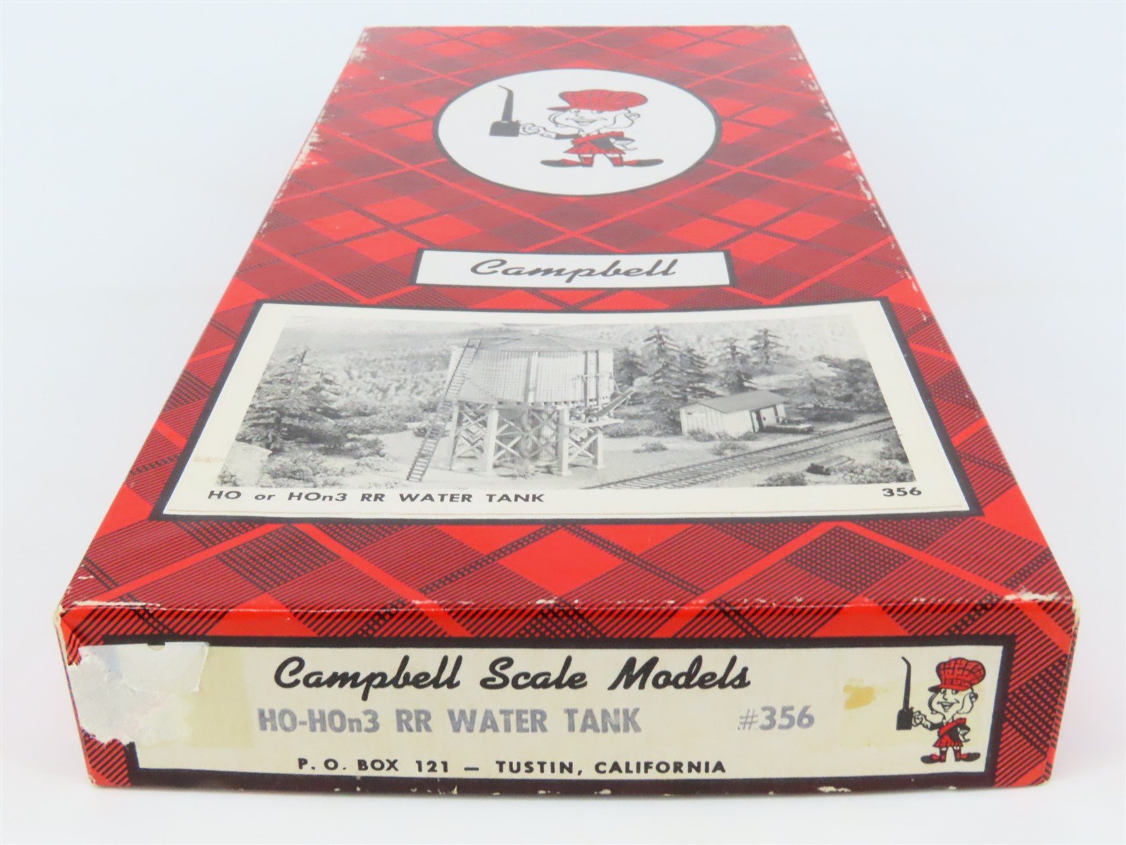 HO 1/87 Scale Campbell Kit 356 Railroad Water Tank