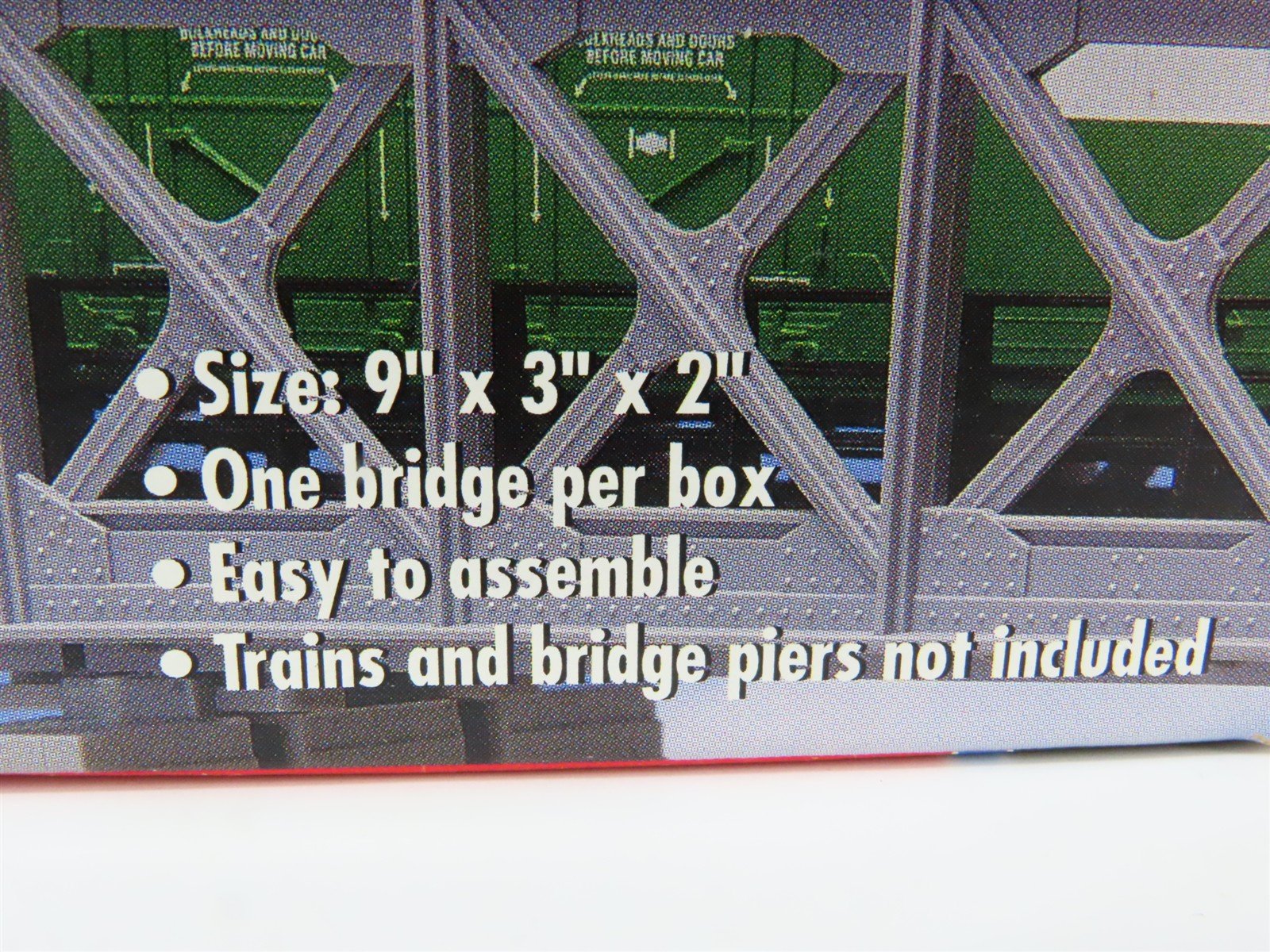 HO 1/87 Scale Atlas Kit 886 Pony Truss Bridge w/ Track