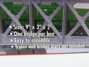 HO 1/87 Scale Atlas Kit 886 Pony Truss Bridge w/ Track