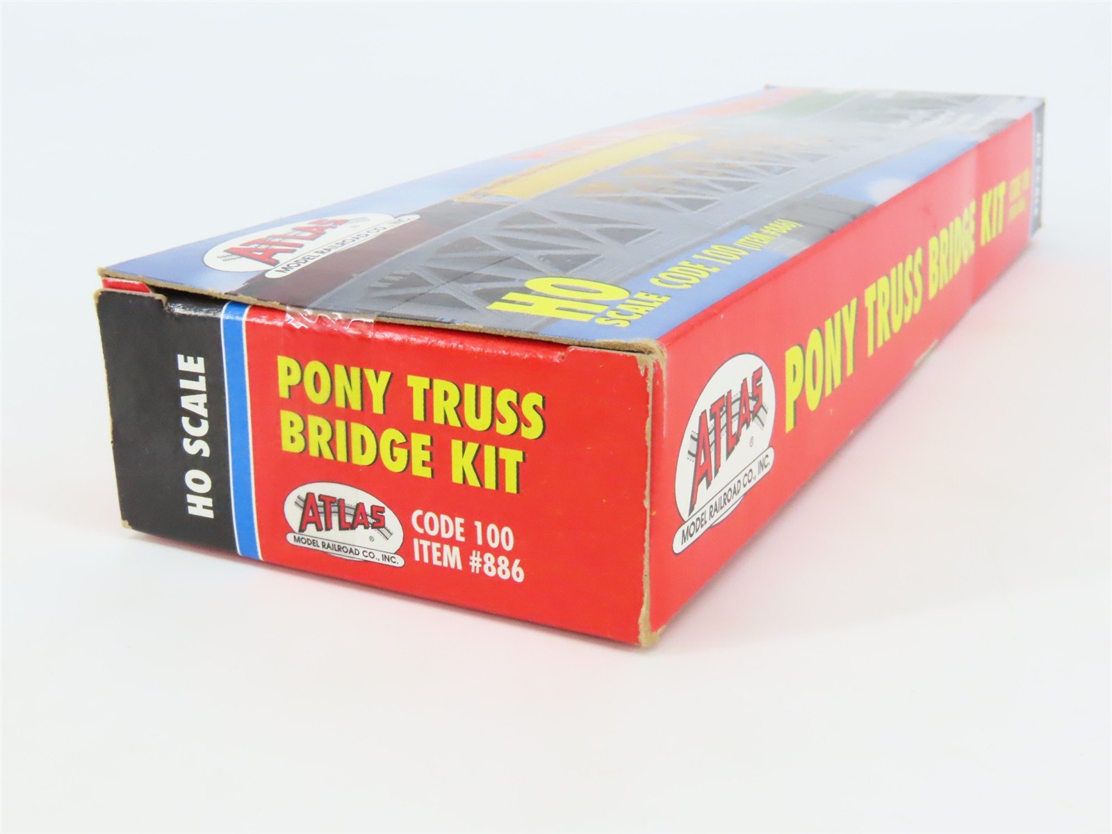 HO 1/87 Scale Atlas Kit 886 Pony Truss Bridge w/ Track