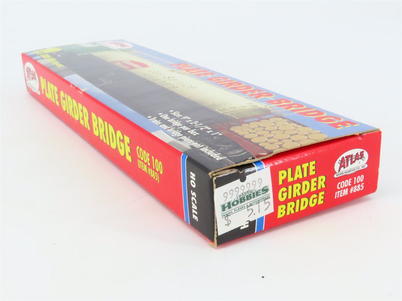 HO 1/87 Scale Atlas 885 Plate Girder Bridge w/ Track