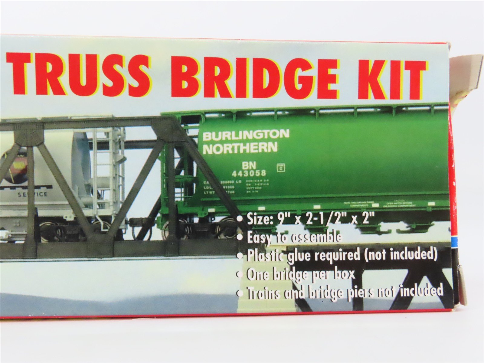 HO 1/87 Scale Atlas Kit 883 Warren Truss Bridge w/ Track