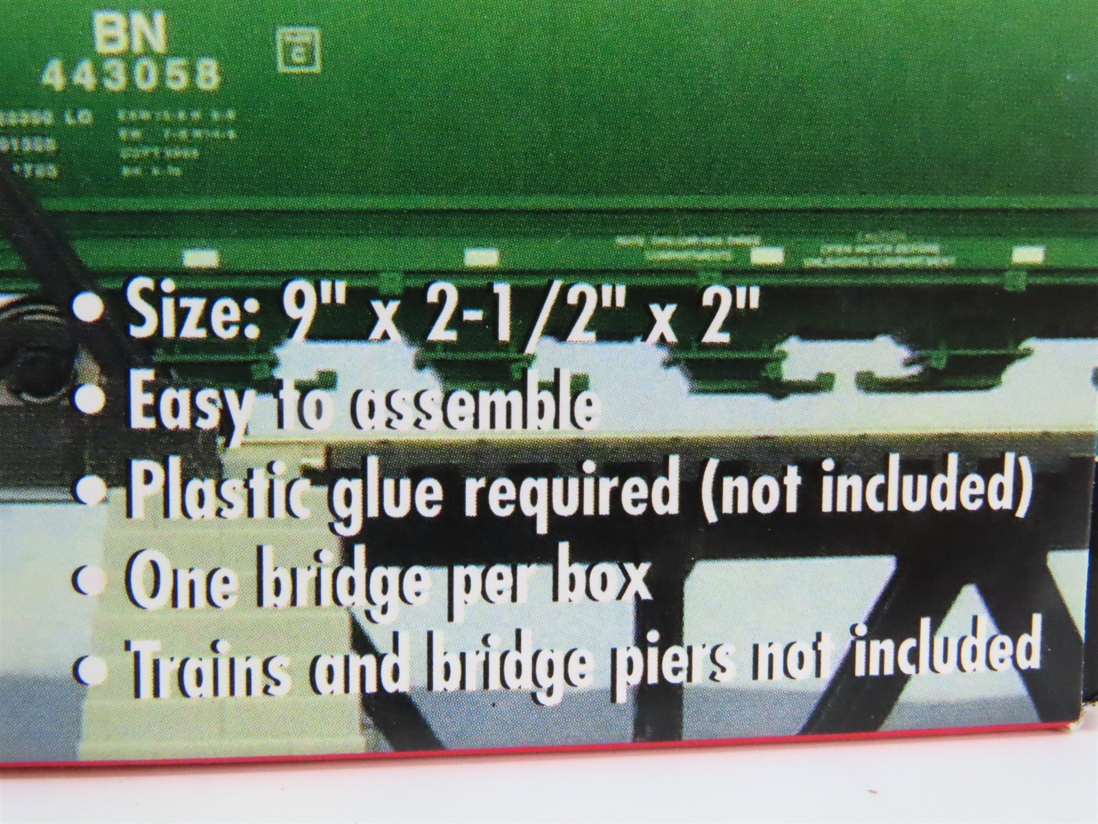 HO 1/87 Scale Atlas Kit 883 Warren Truss Bridge w/ Track