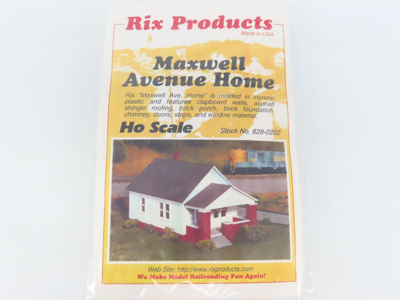 HO 1/87 Scale Rix Products Kit #628-0202 Maxwell Avenue House