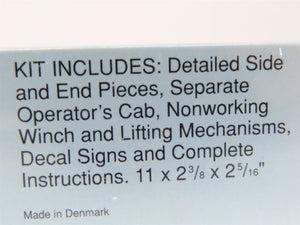 HO 1/87 Scale Walthers Cornerstone Kit 933-3150 Heavy Duty Crane