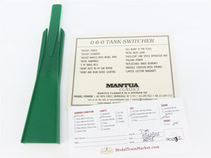 HO Mantua 393002 B&O Baltimore & Ohio 0-6-0 Tank Steam Switcher #54 - DCC Ready