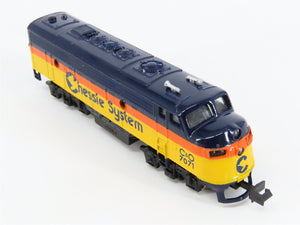 N Scale Bachmann C&O Chessie System EMD F7A Diesel Locomotive #7071