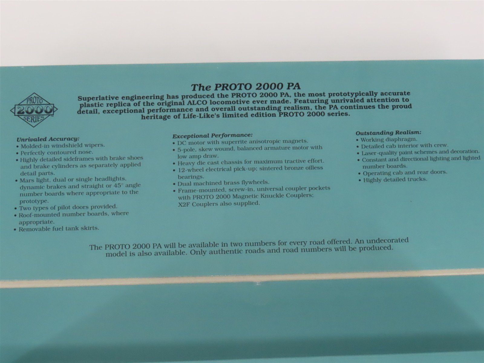 HO Scale Proto 2000 21685 PRR Pennsylvania ALCO PA Diesel #5753A - DCC Ready