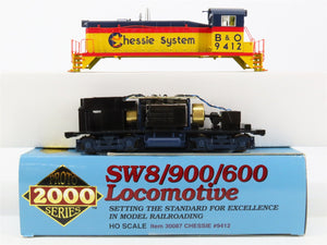 HO Scale Proto 2000 30087 B&O Chessie System EMD SW8 Diesel Switcher #9412