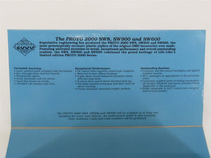 HO Scale Proto 2000 30087 B&O Chessie System EMD SW8 Diesel Switcher #9412