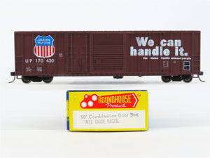 HO Scale Roundhouse 1937 UP Union Pacific Railroad 50' Box Car #170430 Upgraded