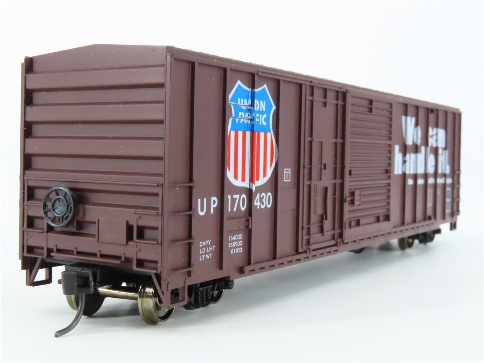 HO Scale Roundhouse 1937 UP Union Pacific Railroad 50' Box Car #170430 Upgraded