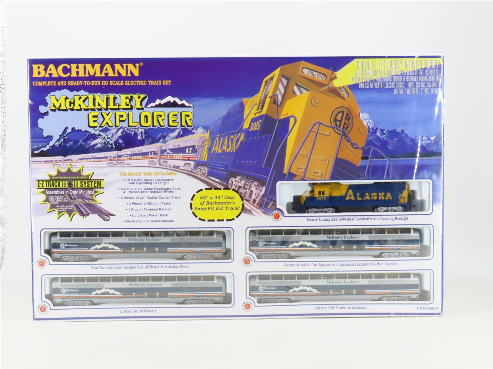HO Bachmann 00624 ARR Alaska 