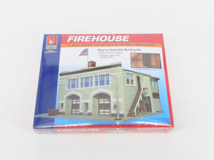 HO 1/87 Scale Life-Like Kit 433-1390 Firehouse Building - SEALED