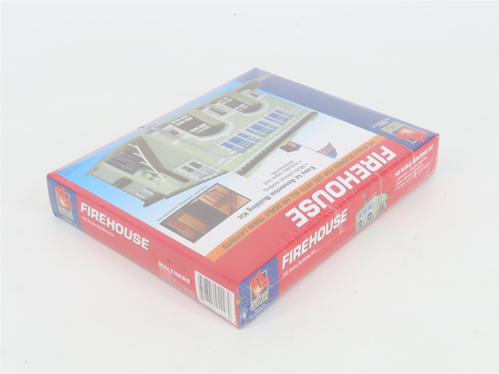HO 1/87 Scale Life-Like Kit 433-1390 Firehouse Building - SEALED