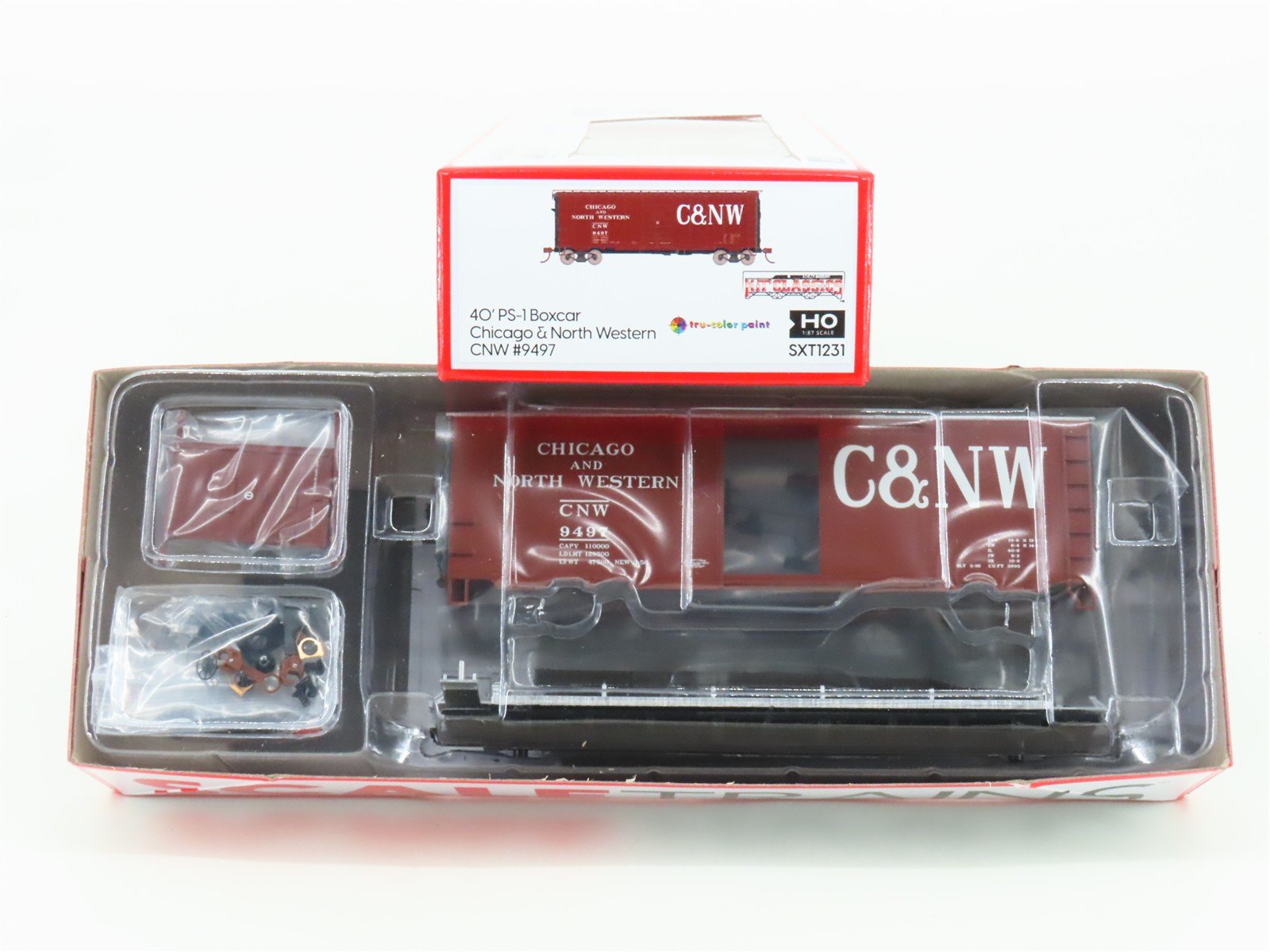 HO Scaletrains Kit Classics SXT1231 CNW Chicago & North Western Box Car #9497