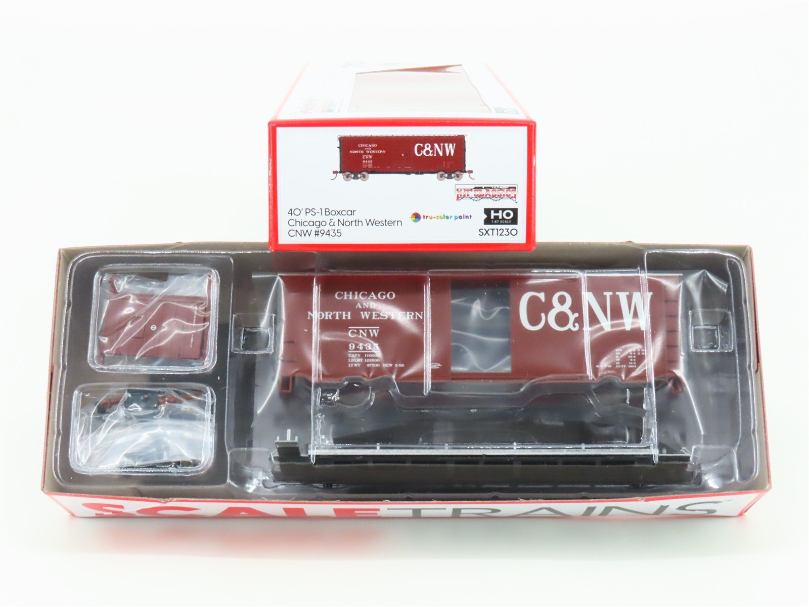 HO Scaletrains Kit Classics SXT1231 CNW Chicago & North Western Box Car #9435