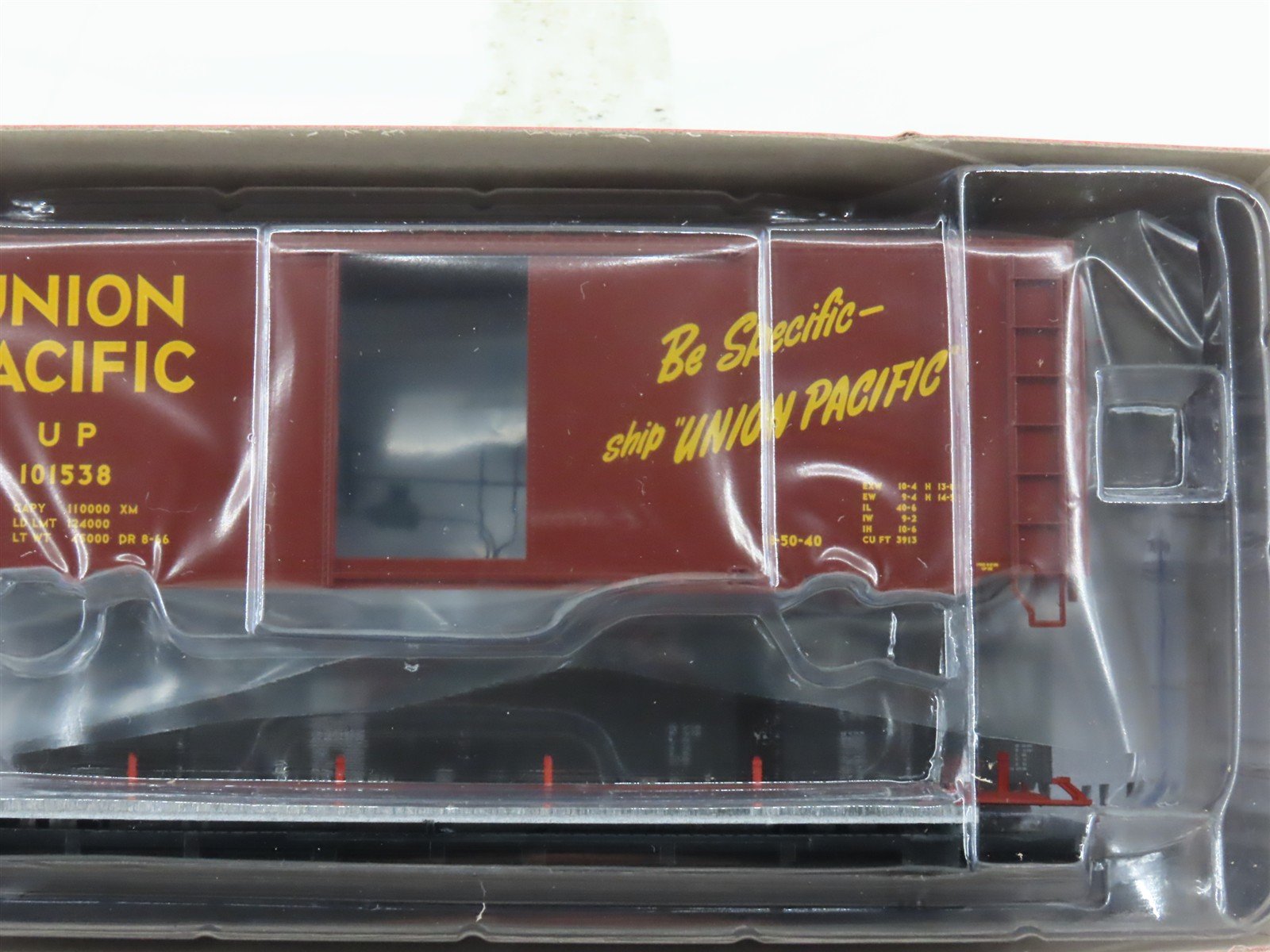 HO Scaletrains Kit Classics SXT1244 UP Union Pacific 40' Box Car #101538
