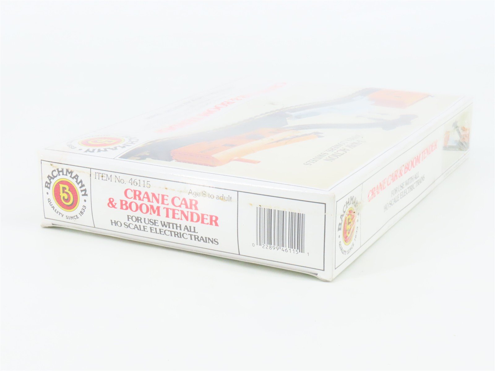 HO Scale Bachmann Kit 46115 MW Amtrak Crane Car & Boom Tender - Sealed