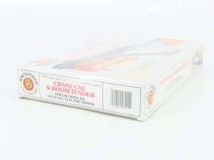 HO Scale Bachmann Kit 46115 MW Amtrak Crane Car & Boom Tender - Sealed