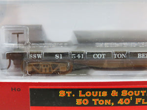 HO Scale Ertl 1374 SSW Cotton Belt Railroad 40' Flat Car #81541 - Sealed
