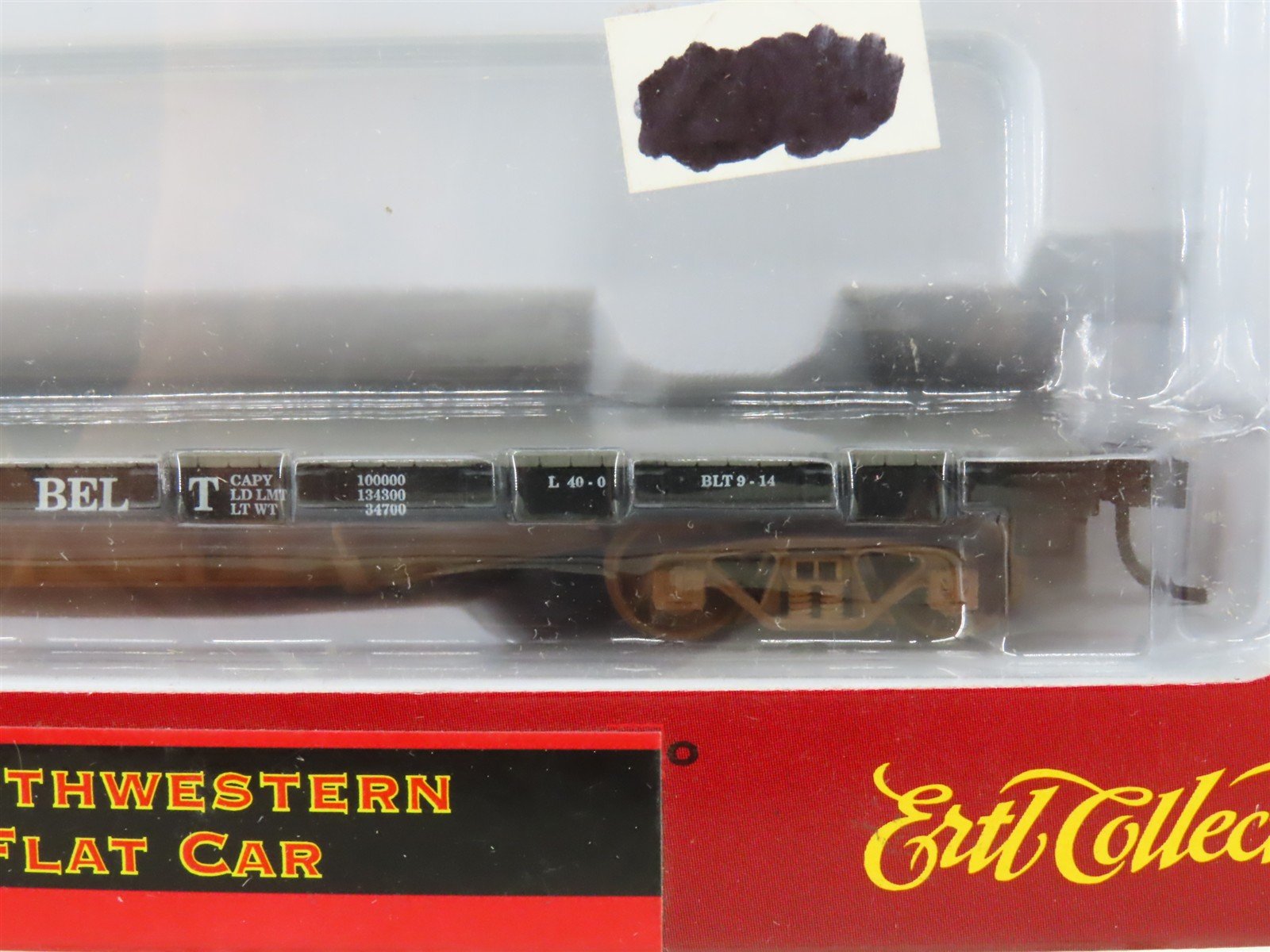 HO Scale Ertl 1374 SSW Cotton Belt Railroad 40' Flat Car #81541 - Sealed
