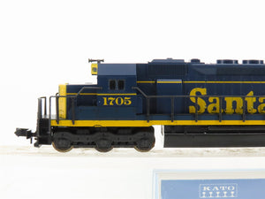 N Scale KATO 176-20G ATSF Santa Fe SD40 Diesel Locomotive #1705