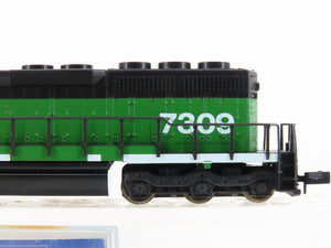 N Scale KATO 176-20K BN Burlington Northern SD40-2 Diesel Locomotive #7309