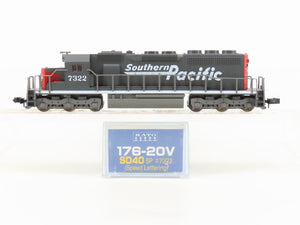 N Scale KATO 176-20V SP Southern Pacific SD40 Diesel Locomotive #7322