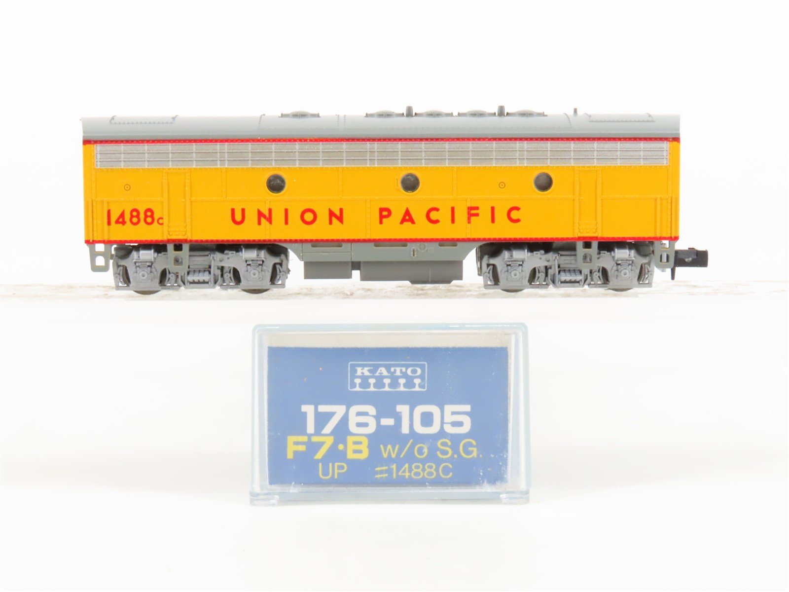 N Scale KATO 176-105 UP Union Pacific F7B Diesel Locomotive #1488C