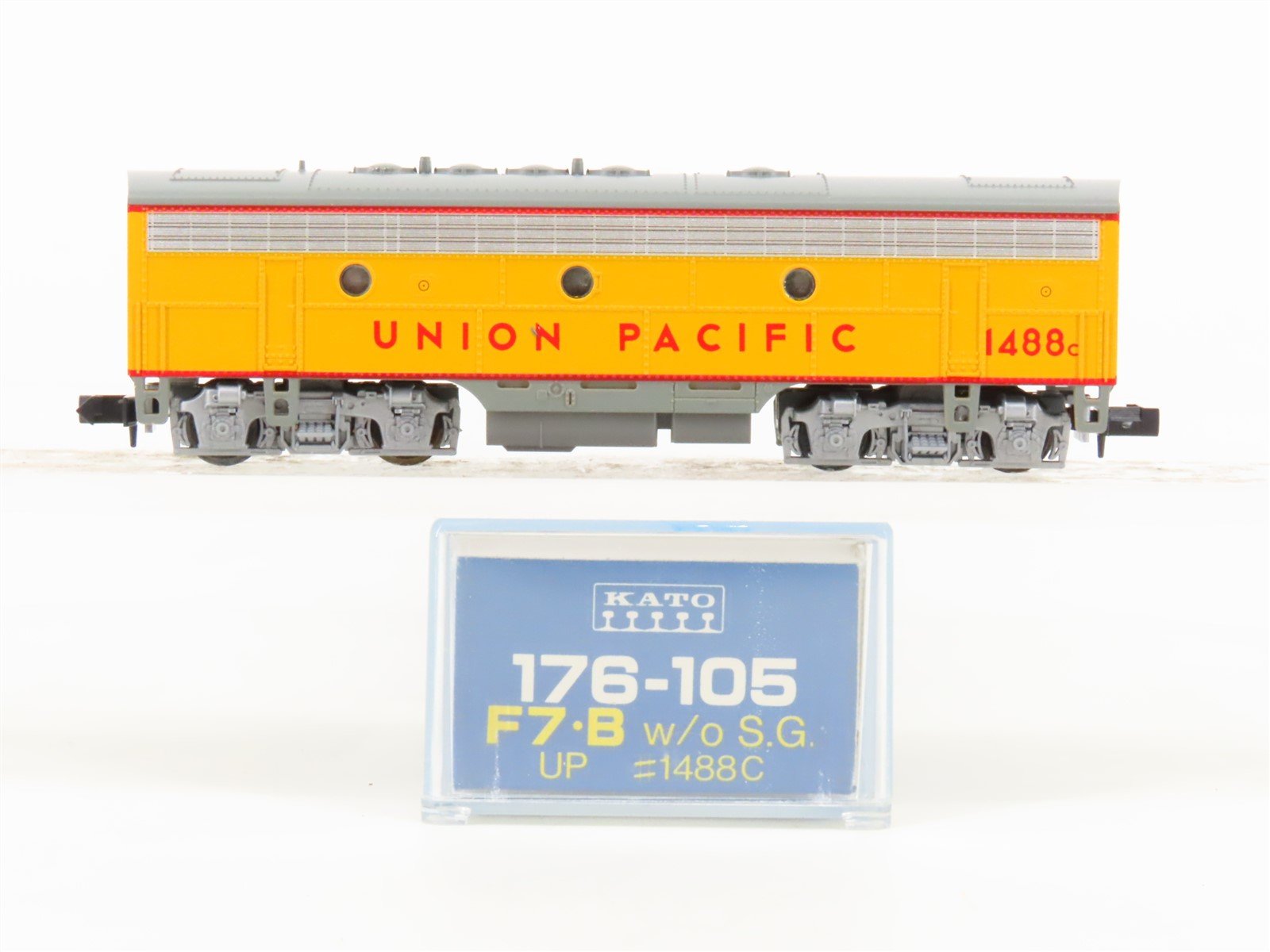 N Scale KATO 176-105 UP Union Pacific F7B Diesel Locomotive #1488B