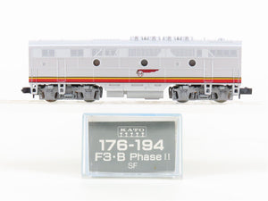 N Scale KATO 176-194 ATSF Santa Fe F3B Diesel Locomotive