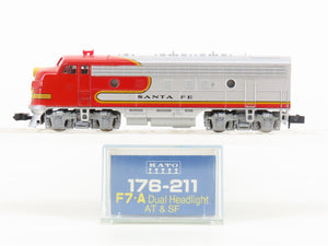 N Scale KATO 176-211 ATSF Santa Fe F7A Diesel Locomotive