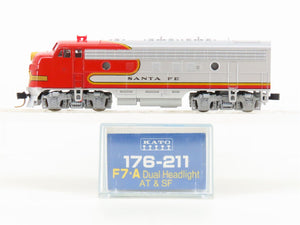 N Scale KATO 176-211 ATSF Santa Fe F7A Diesel Locomotive