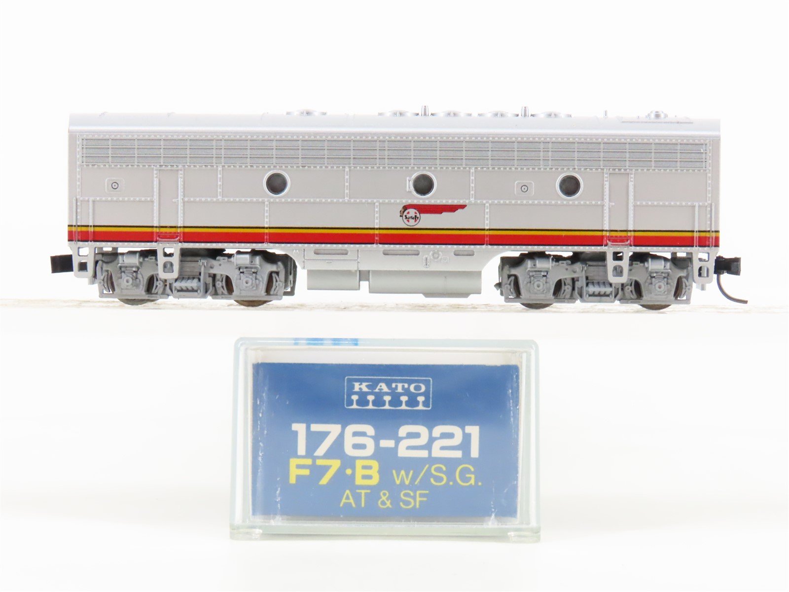 N Scale KATO 176-221 ATSF Santa Fe F7B Diesel Locomotive