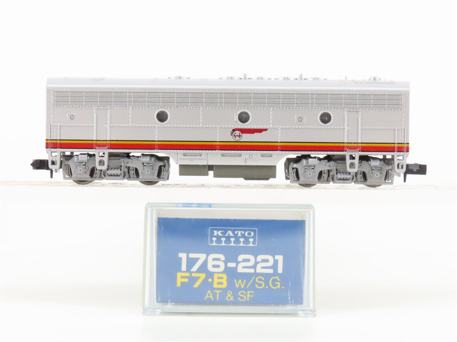 N Scale KATO 176-221 ATSF Santa Fe F7B Diesel Locomotive