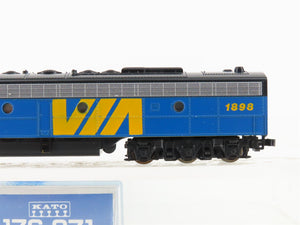 N Scale KATO 176-271 VIA Rail E8/9A Diesel Locomotive #1898
