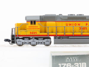 N Scale KATO 176-31B UP Union Pacific SD45 Diesel Locomotive #3605
