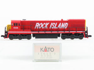 N Scale KATO 17617-7 RI Rock Island U30C Diesel Locomotive #4598