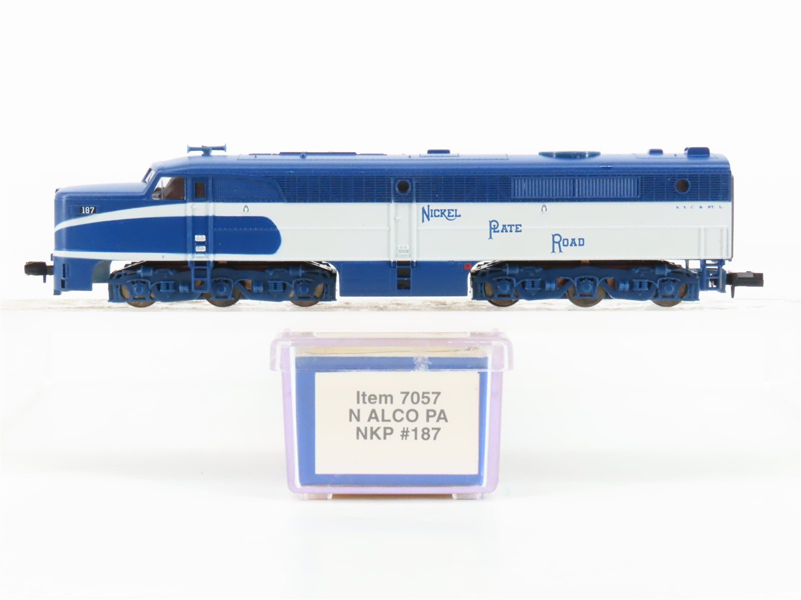 N Scale Life-Like 7057 NKP Nickel Plate Road Alco PA Diesel Loco #187