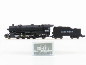 N Scale KATO 126-0115 UP Union Pacific 2-8-2 Mikado Steam Locomotive #2708