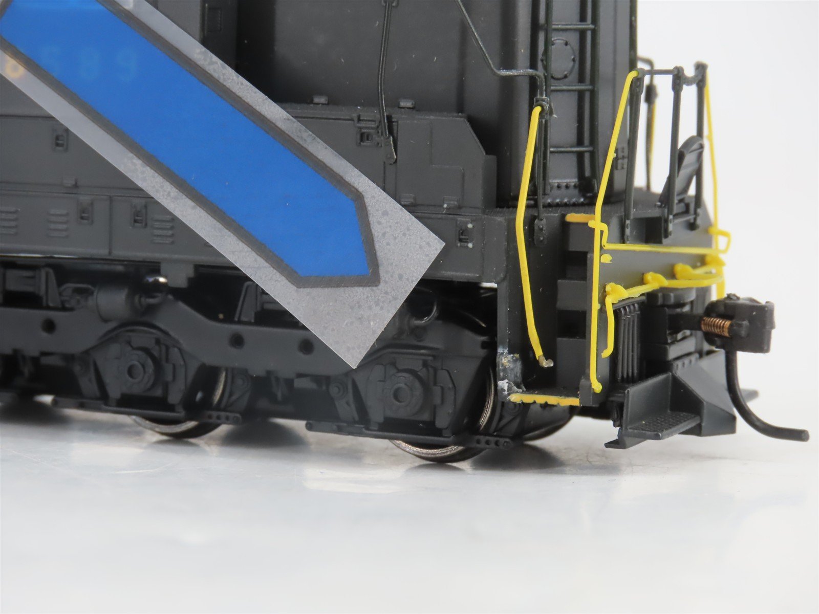 HO Broadway Limited BLI BlueLine 5072 PRR SD7 Diesel #8589 w/ Sound - DCC ONLY