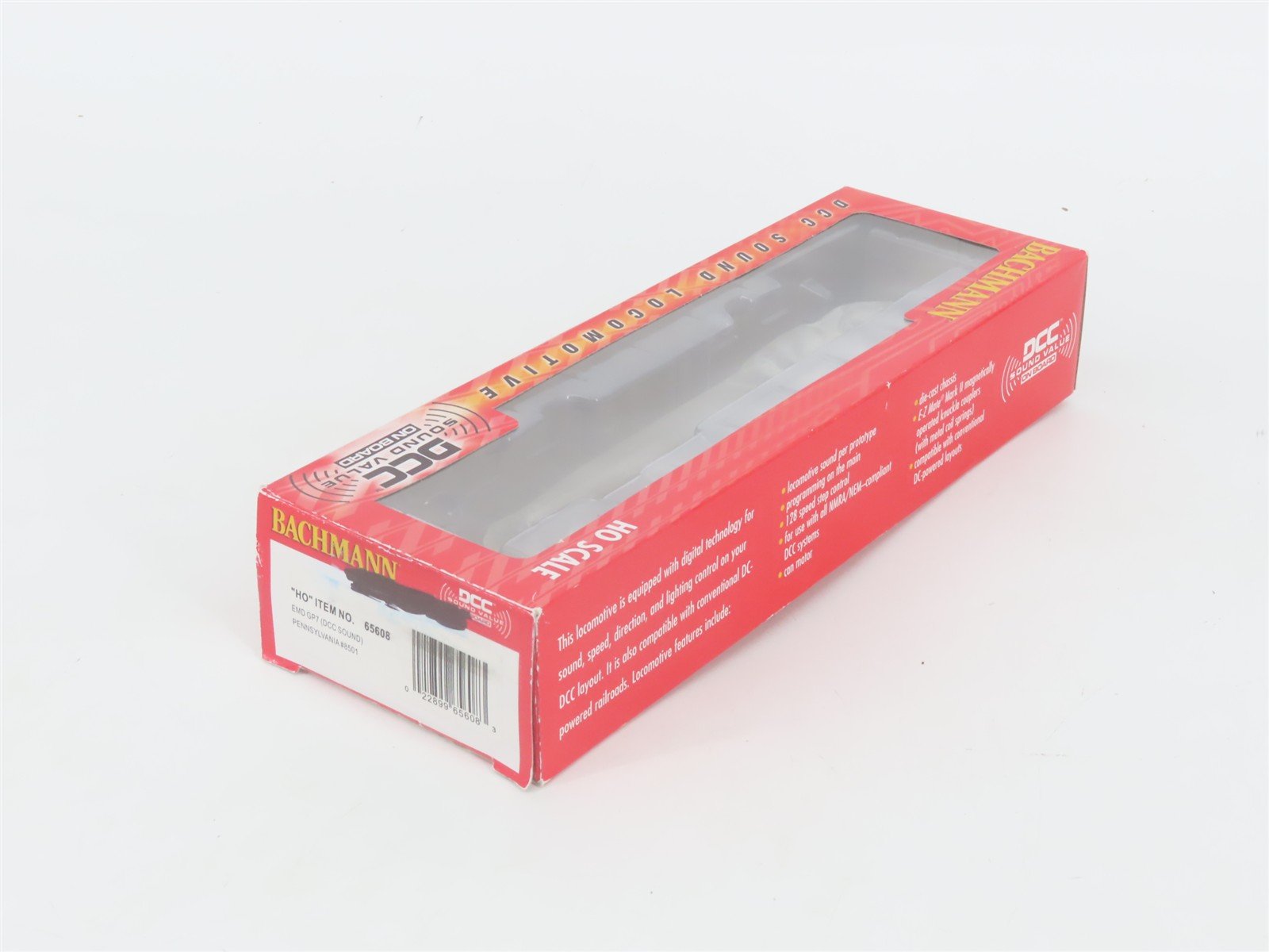 HO Scale Bachmann 65608 PRR Pennsylvania EMD GP7 Diesel #8501 w/ DCC & Sound