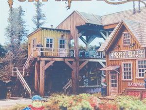 HO 1/87 Scale Bar Mills Laser-Cut Kit Tory Hill Lumber & Supply