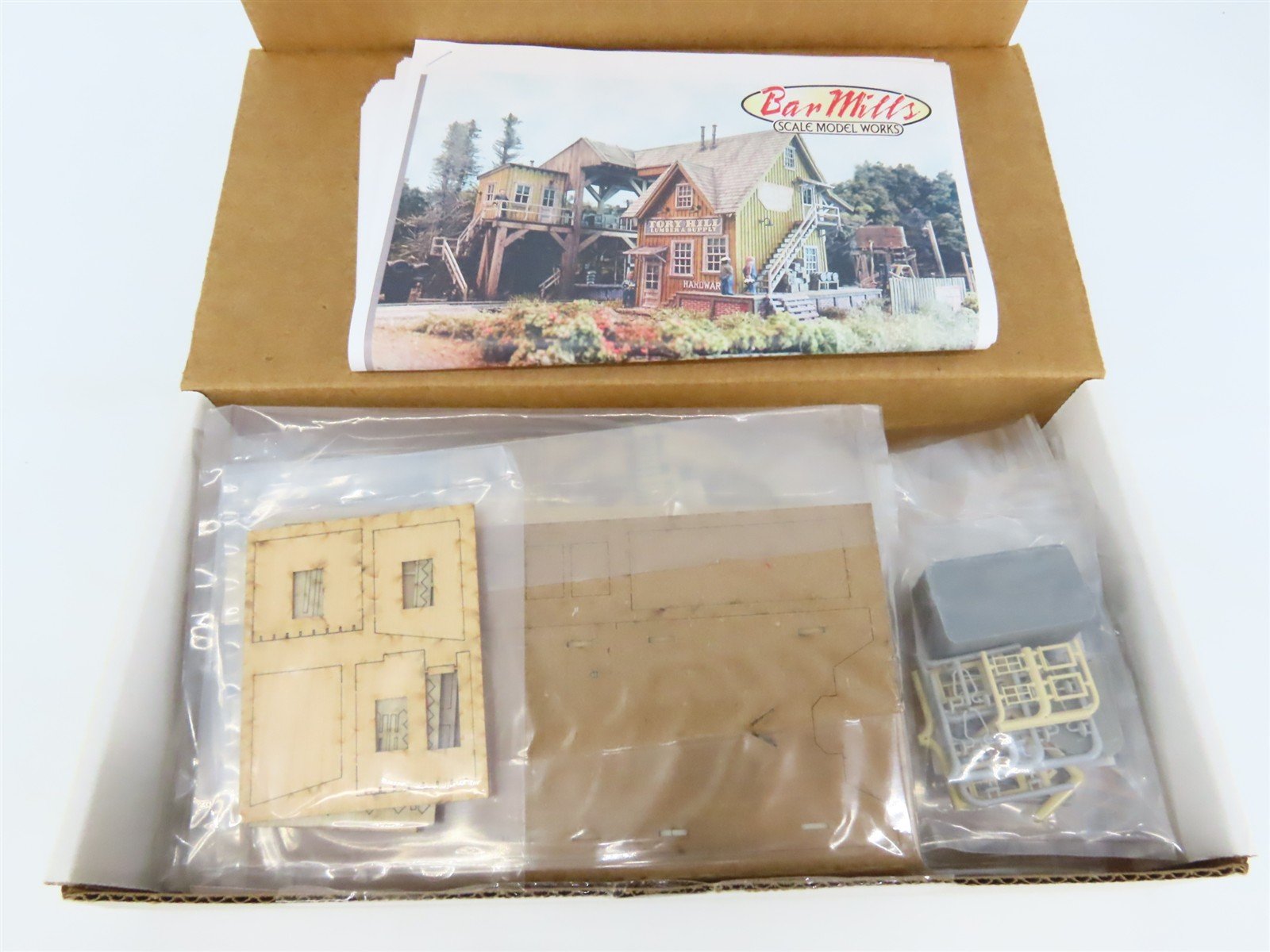 HO 1/87 Scale Bar Mills Laser-Cut Kit Tory Hill Lumber & Supply
